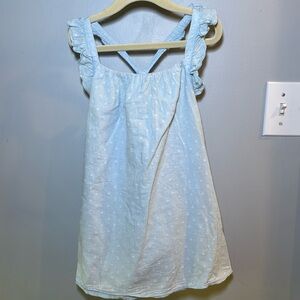 Sigrid Olsen light blue speck Dress 4T